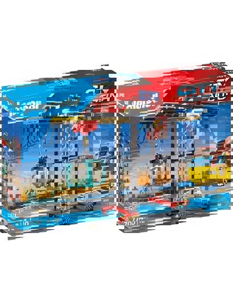 Γερανογέφυρα φορτοεκφόρτωσης container  / Playmobil   