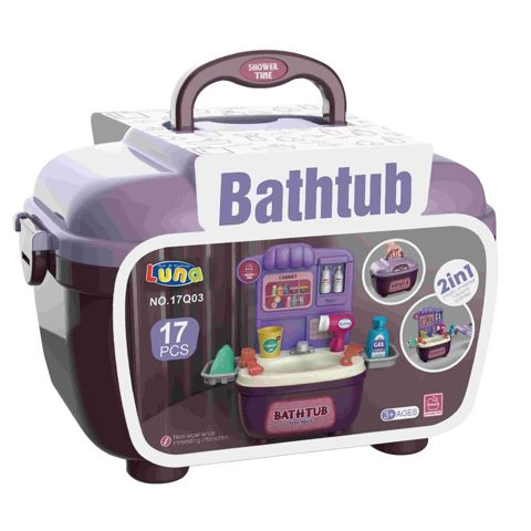 BATHROOM BAG 15.6X11.8X12EK LUNA  / Kitchen-House items   