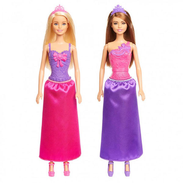 Mattel Barbie Πριγκιπικό Φόρεμα (2 Σχέδια) DMM06 