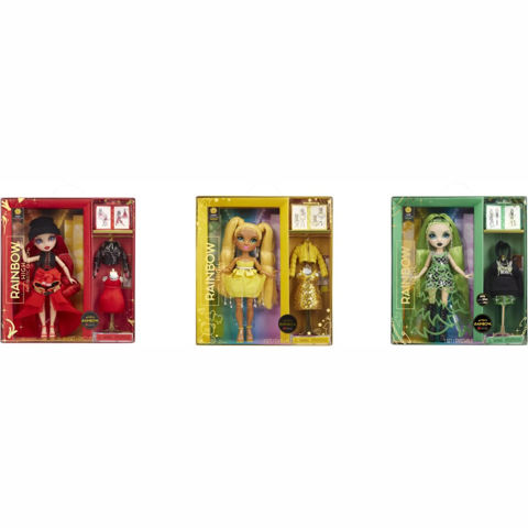 MGA Entertainment Rainbow High Runway Dresses Series 1 - Designs 587316EUC  / Barbie- Fashion Dolls   