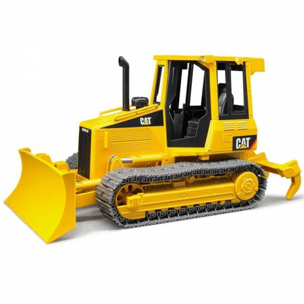 Small CAT bulldozer with crawlers 