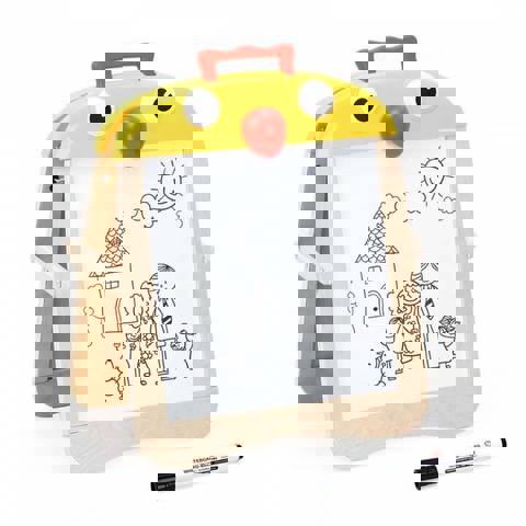 Top Bright - Chicken Two Sided Table Magnetic Table  / Wooden Toys   