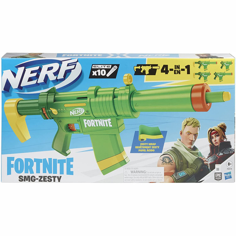 Hasbro Nerf Fortnite SMG Zesty 4 σε 1 F0319  / Nerf, Guns, Swords   