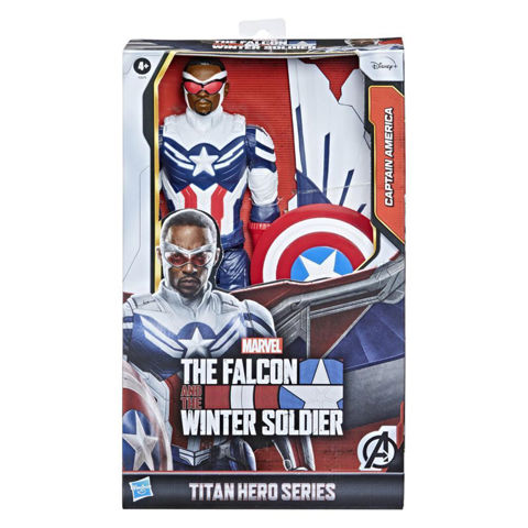 Hasbro Marvel Studios Avengers Titan Hero Series Φιγούρα Captain America 30 cm F2075  / Heroes   