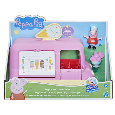 Λαμπάδα Hasbro Peppa Pig Adventures Ice Cream Truck F2186  / Κορίτσι   