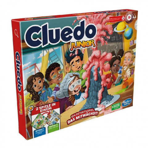 Hasbro Board Cluedo Junior F6419  / Board Games- Educational   