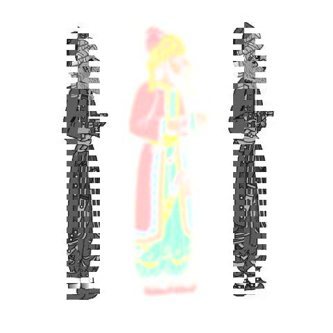 Shadow Theater Figure Pasha  / Puppet Show   