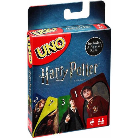 Mattel Uno Cards Harry Potter FNC42  / Board Games- Educational   