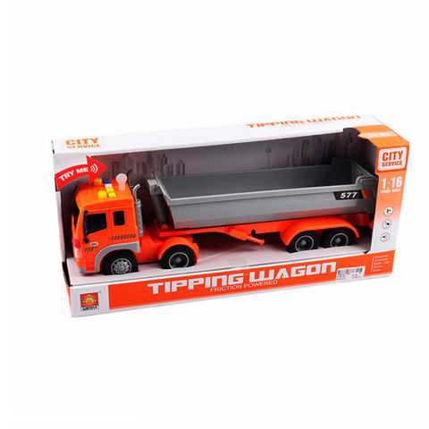 Truck with sound and light cart  / Cars, motorcycle, trains   