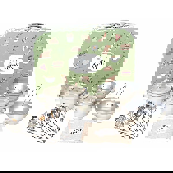 Jabadabado: Suitcase with cooking utensils 