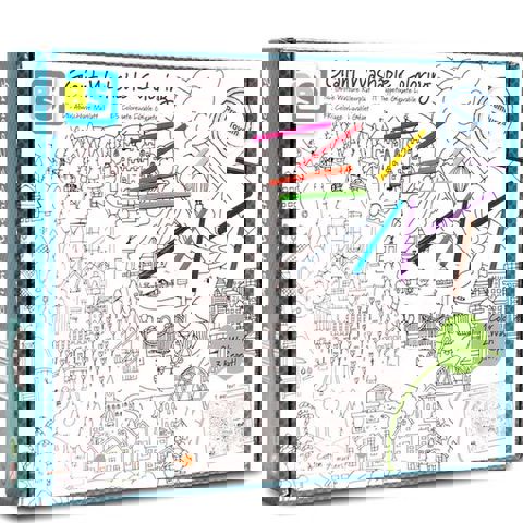 GA376 BS Toys Giant Σελίδα για ζωγραφική  / Σετ ζωγραφικής-Σχολικά   