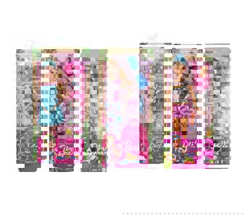 Barbie Wellness Ημέρα Ομορφιάς Σπα Κούκλα Με Κουτάβακι Και 9 Αξεσουάρ   / Barbie-Κούκλες Μόδας   