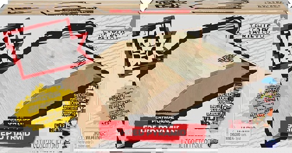 Tech Deck Performance Series, Shred Πυραμίδα Σειρά με Μεταλλικό Rail και Blind Μίνι Τροχοσανίδα  