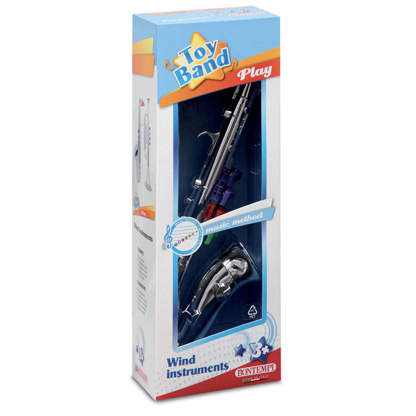 Bontempi Σαξόφωνο με 4 χρωματιστά πλήκτρα 37 cm iPlay BN323931 