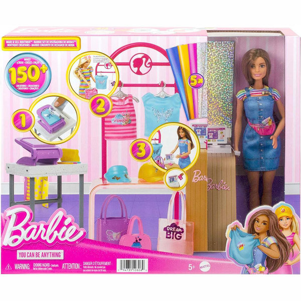 Mattel Barbie Εργαστήριο Μόδας HKT78 