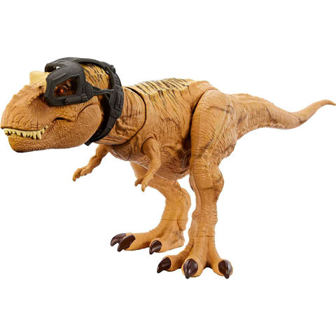 Mattel Jurarric World T-Rex που ανιχνεύει & δαγκώνει HNT62  / Αγόρι   