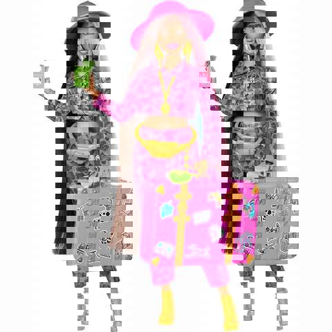 Mattel Κούκλα Barbie Extra Fly Vacation Safari HPT48  / Barbie-Κούκλες Μόδας   