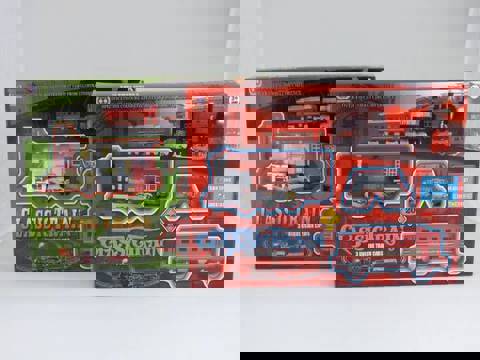 ΤΡΕΝΟ  ΜΕ  ΡΑΓΕΣ  &  2  ΒΑΓΟΝΙΑ  (2  ΣΧΕΔΙΑ)  / Αγόρι Αμάξια-Μηχανές-Τρένα-Τανκς-αεροπλανα-ελικοπτερα   