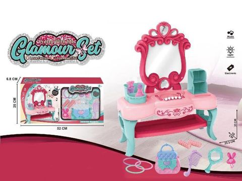 BEAUTY TOILET WITH SOUND AND LIGHT   / Beauty Sets- Jewelry   
