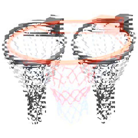 Σετ Στεφάνι Μπασκέτας Πορτοκαλί με Δίχτυ 45 cm  / Αθλητικά   