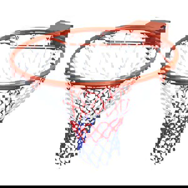 Σετ Στεφάνι Μπασκέτας Πορτοκαλί με Δίχτυ 45 cm 