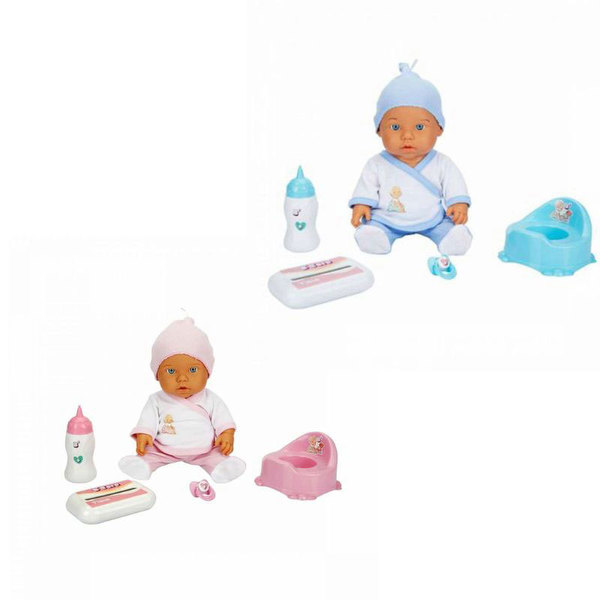 Sunman Bebelou Potty Time Drink & Wet Baby Doll 35cm - Σχέδια S01030141 