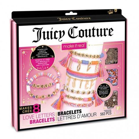 Juicy Couture Love Letters Bracelets by Make It Real  / Κοσμήματα 