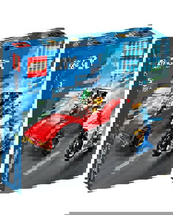 Κατασκευαστής LEGO City -Καταδίωξη με μοτοσικλέτα της αστυνομίας (60392) 