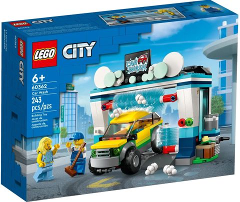 Κατασκευαστής LEGO City - Πλυντήριο αυτοκινήτων (60362)  / Lego    