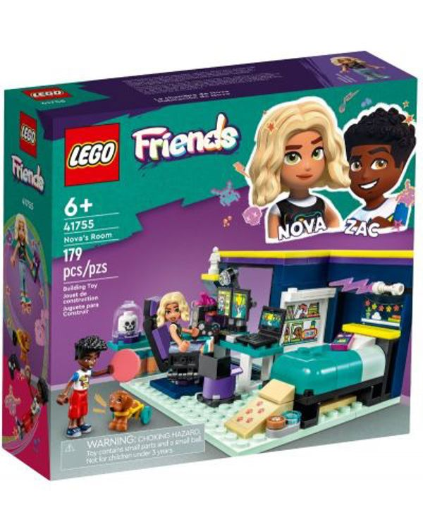 Κατασκευαστής LEGO Friends - Το δωμάτιο της Νόβας (41755) 