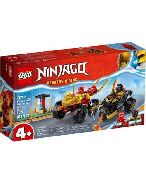 LEGO Ninjago Kai & Ras's Car & Bike Battle (71789)  / Leg-en   