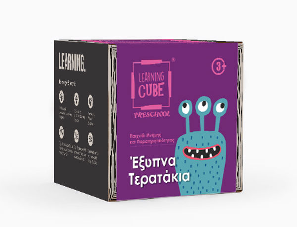 K-TOYZ Learning Cube Εκπαιδευτικό Παιχνίδι Έξυπνα Τερατάκια για 3+ ετών LC-007 
