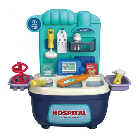 Luna Hospital Case with Accessories 19 pcs. (000622141)  / Medical- Girl   