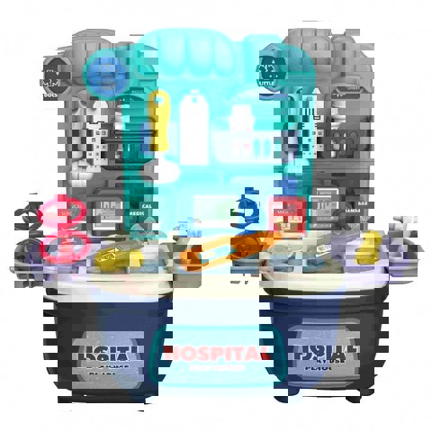 Luna Hospital Case with Accessories 19 pcs. (000622141)  / Medical- Girl   