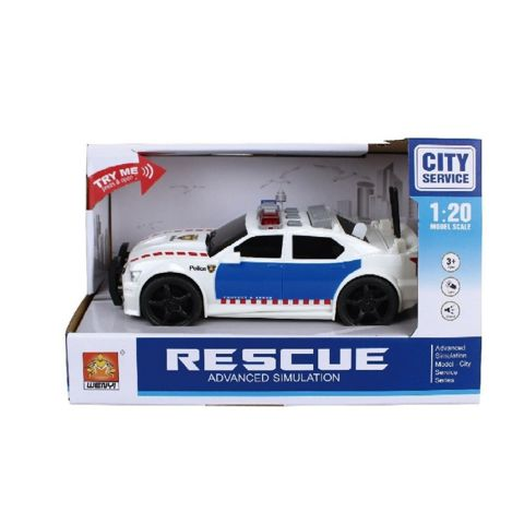 Police car with sound and light  / Cars, motorcycle, trains   