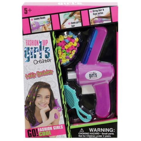 Beaded Pigtail Hair Dryer  / Beauty Sets- Jewelry   