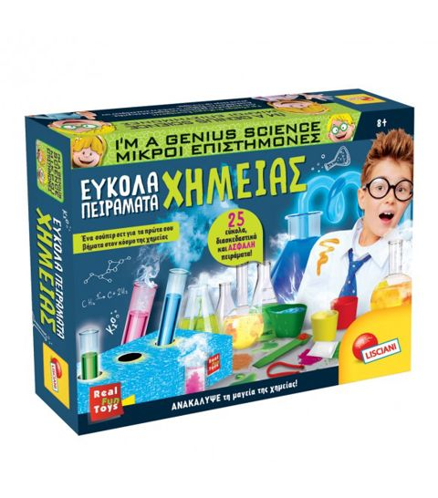 LISCIANI SMALL SCIENTISTS - EASY CHEMISTRY EXPERIMENTS GR88812  / Constructions   