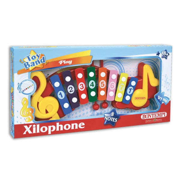 Bontempi Xylophone with 8 notes iPlay BN550835 
