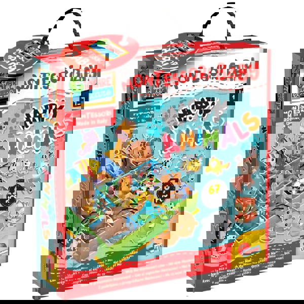 Montessori Baby-Bacheca Happy Animals (92772) 