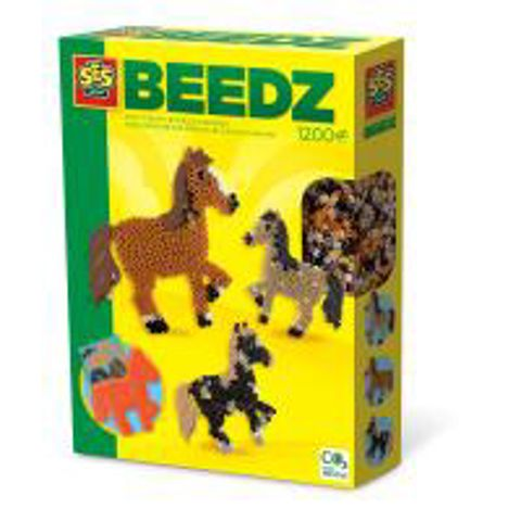  Beedz Iron-on Beads Horse Pegboard, 1200 Iron-on Beads  / EKPAIDEUTIKA   