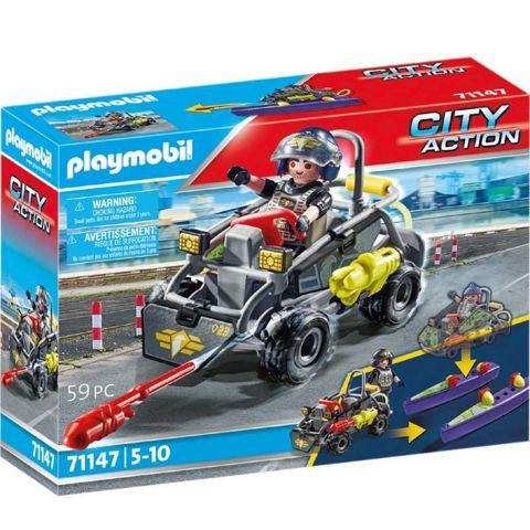 Playmobil Special Forces Amphibious Vehicle (71147)  / Playmobil   