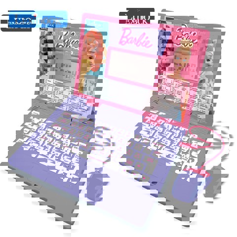 Lexibook Eκπαιδευτικό Δίγλωσσο Laptop Barbie (25.JC598BBI8) 25.JC598BBI8  / Επιτραπέζια-Εκπαιδευτικά   