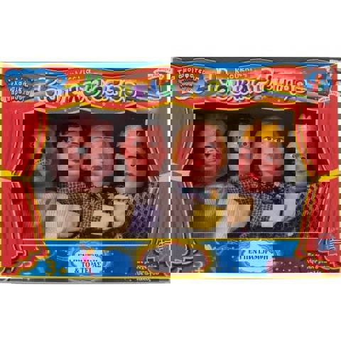 SET OF DOLLS FOR PUPPET THEATER FIVE AND MONSTER 4 PIECES  / Puppet Show   