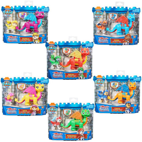 PAW PATROL RESXCUE KNIGHTS RUBBLE AND DRAGON BLIZZIE (20135265)  / Αγόρι   