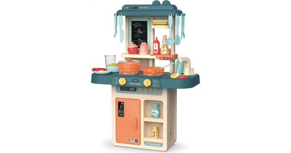 CHILDREN'S KITCHEN 63EK WITH SOUNDS AND REAL TAP 