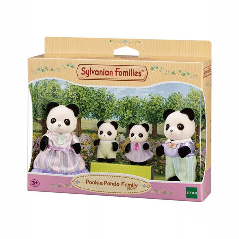 Sylvanian Families: Pookie Panda Family 5529  / Kitchenware-Houseware   