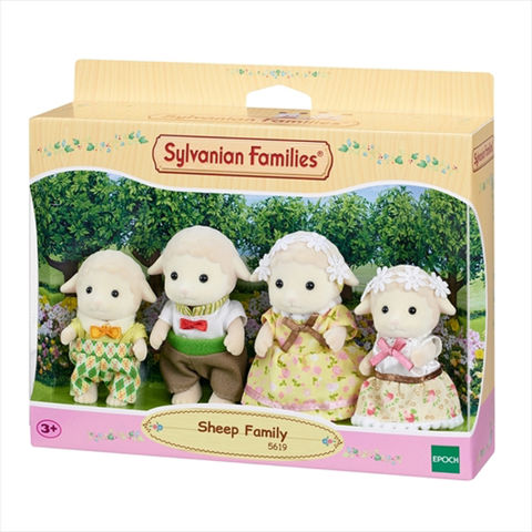 Sylvanian Families: Sheep Family - Sheep Family 5619  / Kitchenware-Houseware   