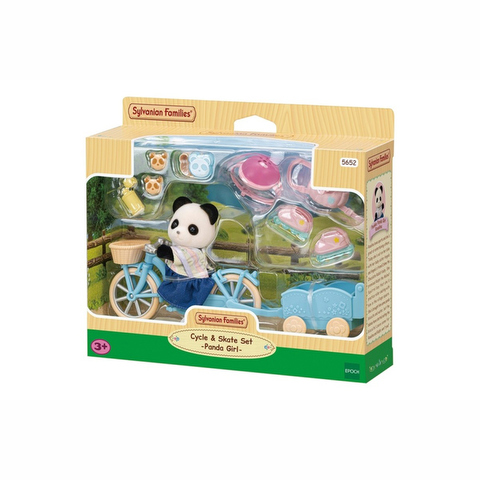  Sylvanian Families: Cycle & Skate Set -Panda Girl- 5652  / Kitchenware-Houseware   