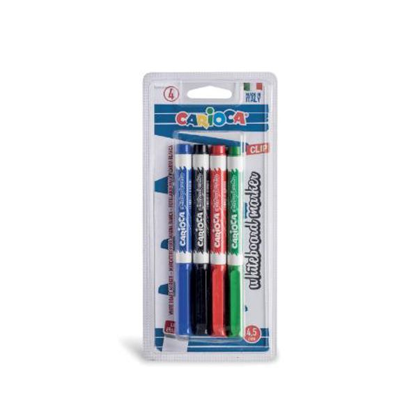 Carioca Whiteboard Markers 4 Colors (42878) 