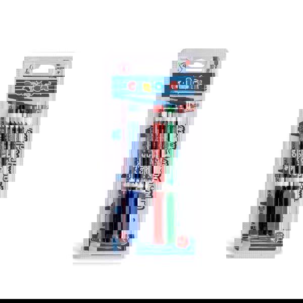 Μαρκαδόροι Ασπροπίνακα Carioca 4 Χρώματα (42878) 